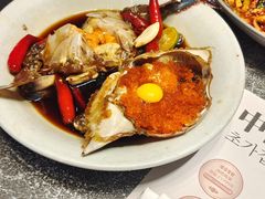 -草家酱蟹炭火烤肉店(珲春南路二店)