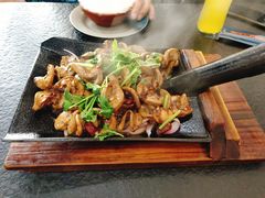 铁板全腰-北平味道.京味菜.烤鸭(梨园店)