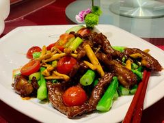 茶树菇炒牛柳-金满楼(天河中路店)