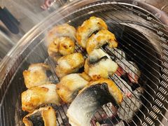 招牌活烤鳗鱼-围炉肉舍丹东海鲜烤肉·烤活鳗(步行街店)