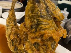 糖醋鲤鱼-老牌坊•鲁菜名店•地道济南菜(大观园商埠店)