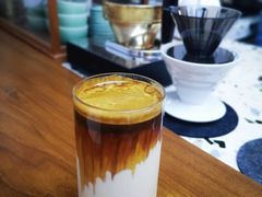 红豆沙拿铁-Line 咖啡(石厦花园店)