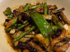 擂椒茄子豆角-苏乡兰亭·新派淮扬菜(吾悦广场店)