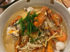 膏蟹拌面-十面欢腾·海鲜面·台式Bistro(长乐路店)