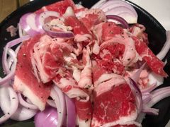 黑椒鲜拌肥牛-花味烤肉·拌饭(庐阳万象汇店)