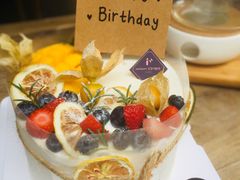 丰收季节森系动物奶油水果蛋糕-艾加柒克蛋糕茶歇甜品台(春熙路店)