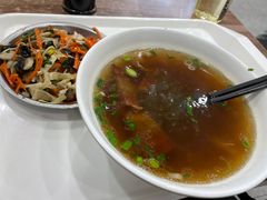 牛肉粉丝汤-草桥清真牛肉锅贴扁食店