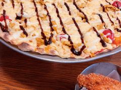 咖喱鸡肉披萨-机器人火炉披萨