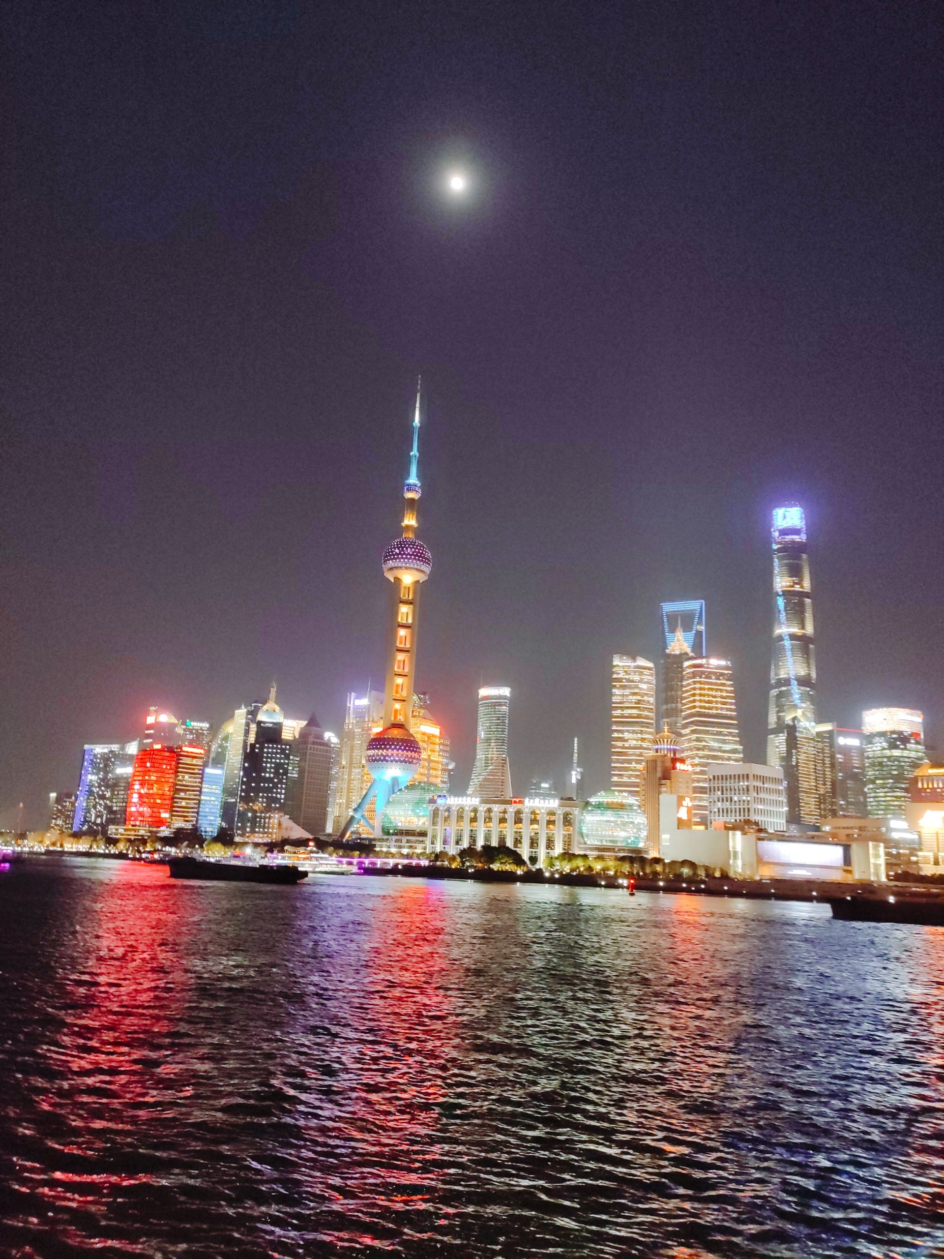 浦西外滩夜景图片