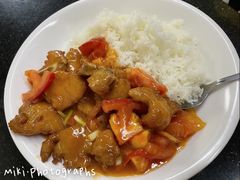 蕃茄肉片飯-师傅仔美食(东华老店)