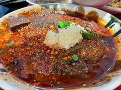 辣子羊血-蓝田九大碗民俗食府(蓝田店)