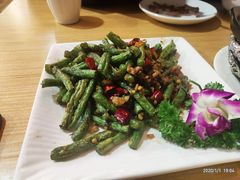 干煸四季豆-粤仔湾砂锅粥(滨湖万达店)