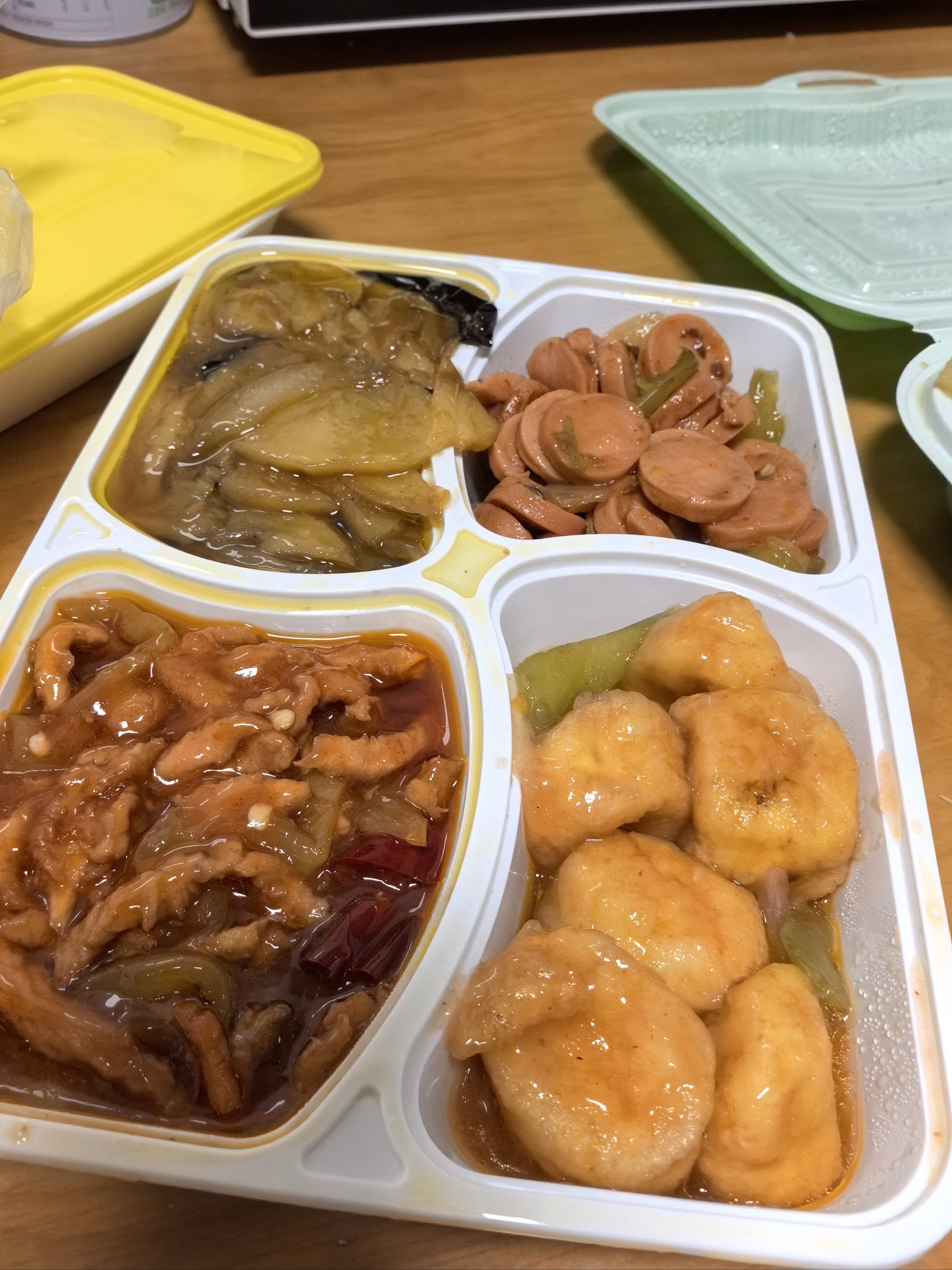 0元玩转这座城#东北嘎嘎香的自助盒饭#快餐盒饭#好吃的外卖#地道东北