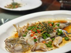 鲜花椒蒸笋壳鱼-猪肉婆私房菜(容桂总店)