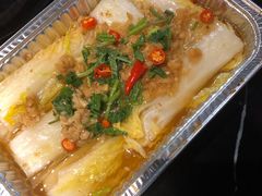 锡纸娃娃菜-燚青春东北泥炉烤肉(百合店)