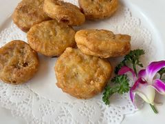 椒盐藕夹-怡园饭店-餐厅(四望亭店)