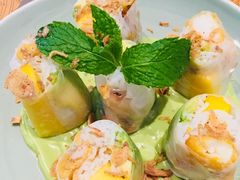 牛油果软壳蟹米纸卷-CHINCHIN 青青·泰国料理(万象食家店)