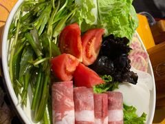 素菜拼盘-民食香·腊排骨野生菌美食(木府店)