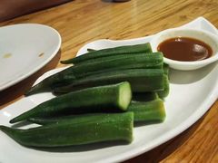 冰镇秋葵-船歌·鱼水饺青岛菜(闽江二路店)