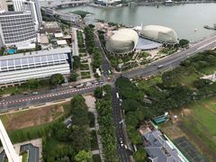 阳台拍的风景-新加坡瑞士史丹福酒店