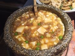 石锅鸡汤豆腐-绿茶餐厅(华联万柳店)