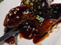 西湖醋鱼-绿茶餐厅(华联万柳店)