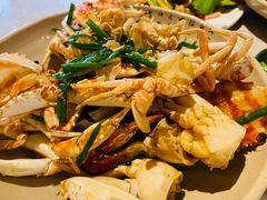 姜葱炒兰花蟹-达叔香味海鲜(海棠68环球美食街店)