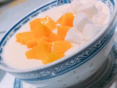 芒果姜撞奶-开心糖水铺(天府三街店)