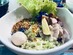 -蝶豆花蓝面条