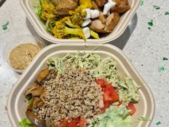 罗勒烤鸡胸肉烤蔬菜美式自选盖浇饭-CALIFORKS加州叉子轻食(朝阳门店)