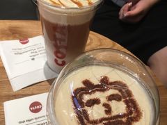 洋甘菊奶霜冰茶拿铁-COSTA COFFEE(国正中心店)
