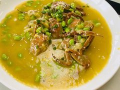 毛豆面拖蟹-七的湖·晚芳亭·阳澄湖农家菜·大闸蟹(莲花岛店)