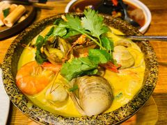 椰汁咖喱海鲜-肴约·花园式餐厅(湖里店)