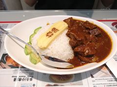 咖喱揸腩饭-敏华冰厅(平安金融中心店)