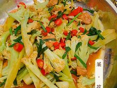 花菜肉片-背篓人家(洞口店)