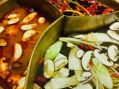 三色锅-小龙坎老火锅(华飞店)