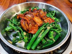 叉烧炒芥兰-农汤老店(顺联公园里店)
