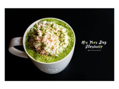 桃花满满风味抹茶拿铁-星巴克(保定万博广场店)