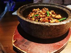 酱爆石锅蛙-绿茶餐厅(光谷世界城步行街店)