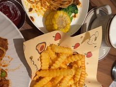 美国薯条-维京战斧牛排(王府井西餐十年金冠好店)