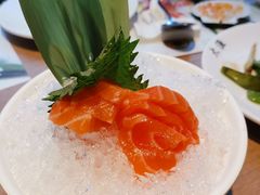 三文鱼-大渔铁板烧(花园道店)