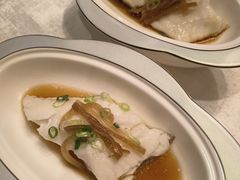 菜脯蒸笋壳鱼件-东海朗廷酒店-唐阁T’ANG COURT 中餐厅