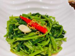 秘制虾酱炒空心菜-帕蓝·暹罗料理(曲阳店)
