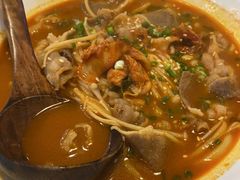 泡菜肥牛乌冬面-樱の千渡日式料理·铁板烧•烧鸟(金盛田广场店)