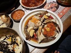 -草家酱蟹炭火烤肉店(珲春南路一店)