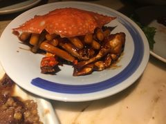 梭子蟹炒年糕-谭家弄堂(亚欧商厦店)