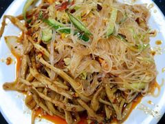 拌黄花菜-李刚鸡西刀削面