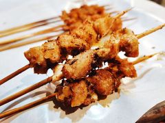 烤羊板筋-聚首堂·特色小吃·肘子(什刹海德胜门店)