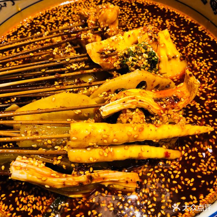 袁小生乐山钵钵鸡-红油钵钵鸡-菜-红油钵钵鸡图片-成都美食-大众点评