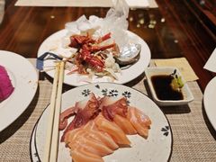 -广州万富希尔顿酒店·感趣自助餐厅·金秋蟹宴生蚝海鲜刺身